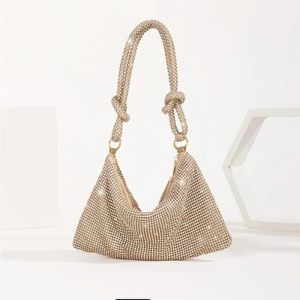 Rhinestone Mini Bag From Shein